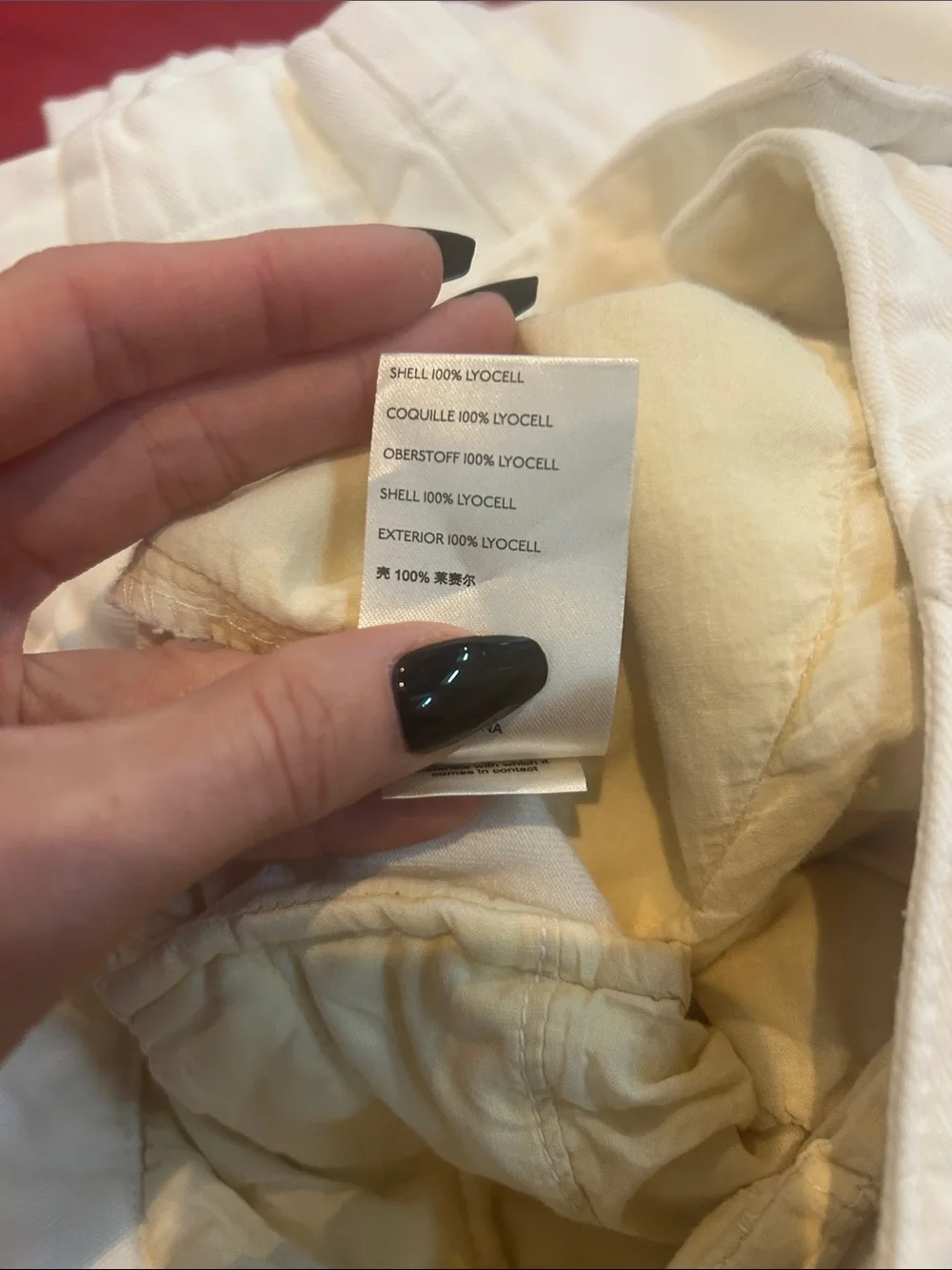 by Anthropologie Pleated Trouser Cream Lyocell Cropped Straight Leg Pants Sz 26